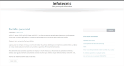 Desktop Screenshot of infotecnic.es